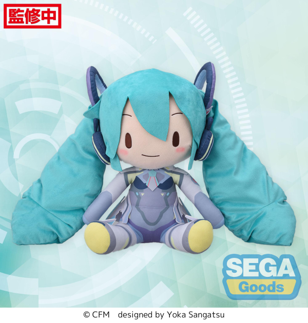 SEGA fuwa petit Hatsune Miku MIKU WITH YOU 2024 Plush (LL)(4582733437590)(4582733437590)