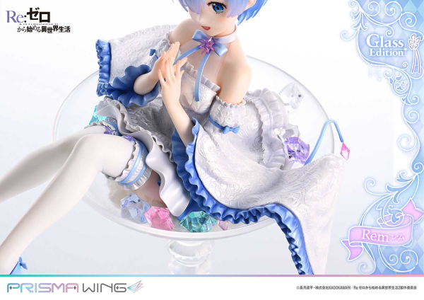 Prime 1 Studio PRISMA WING  Re:ZERO -Starting Life in Another World-  Rem Glass Edition  1/7 Scale Pre-Painted Figure | 4580708049502