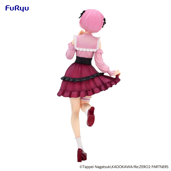 FURYU Corporation Re:ZERO -Starting Life in Another World- Trio-Try-iT Figure -Ram Girly Outfit-