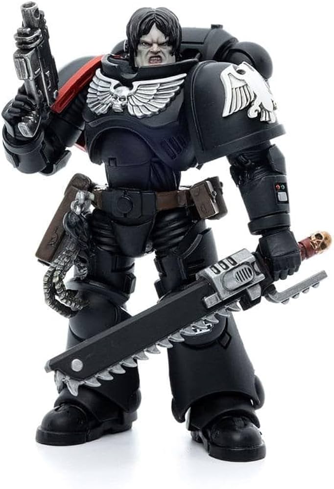 Joy Toy Warhammer 40K-Raven Guard Intercessors Brother Colvane