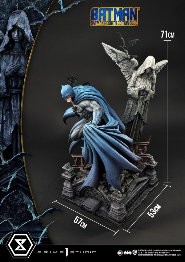 Prime 1 Studio Ultimate Premium Masterline Batman (Comics) Batman Rebirth Edition (Blue) DX Bonus Version | 4580708049830