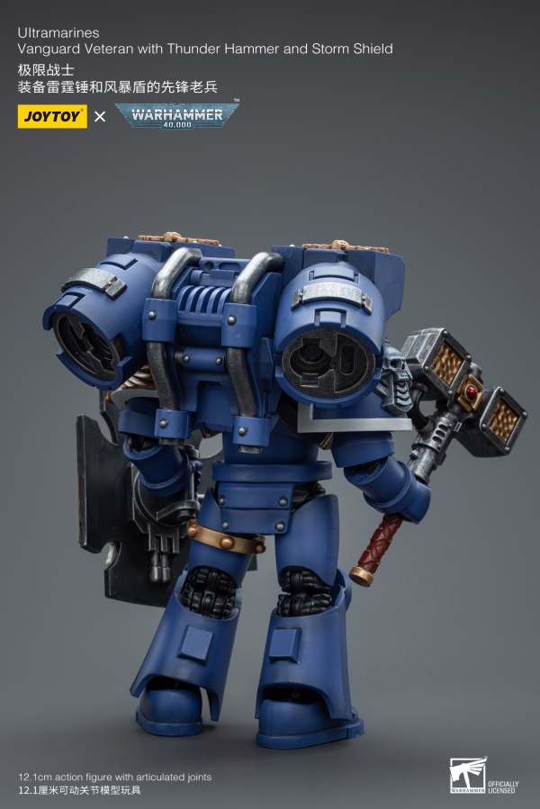 Joy Toy Ultramarines Vanguard Veteran with Thunder Hammer and Storm Shield