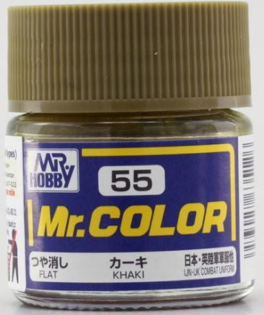 Mr Hobby Mr. Color 55 - Khaki (Flat/Tank)