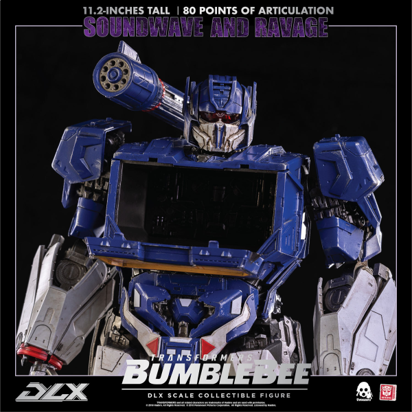 Three Zero Transformers: Bumblebee - DLX Soundwave and Ravage