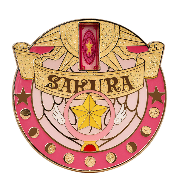 GOOD SMILE COMPANY Cardcaptor Sakura 25th Anniversary Metal Badge: Star Wand | 4580590197244