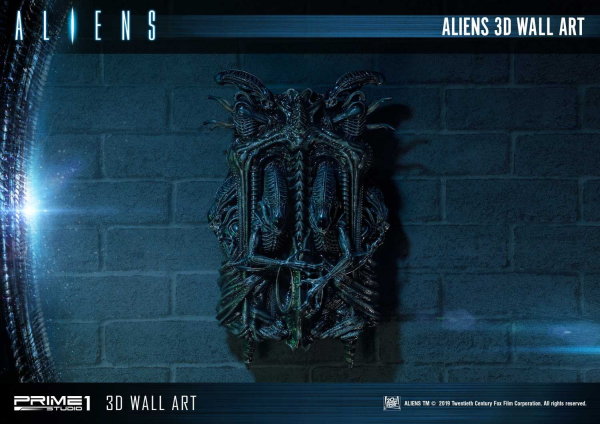 Prime 1 Studio 3D Wall Art Aliens (Film) Aliens 3D Wall Art(4562471908224)(4562471908224)