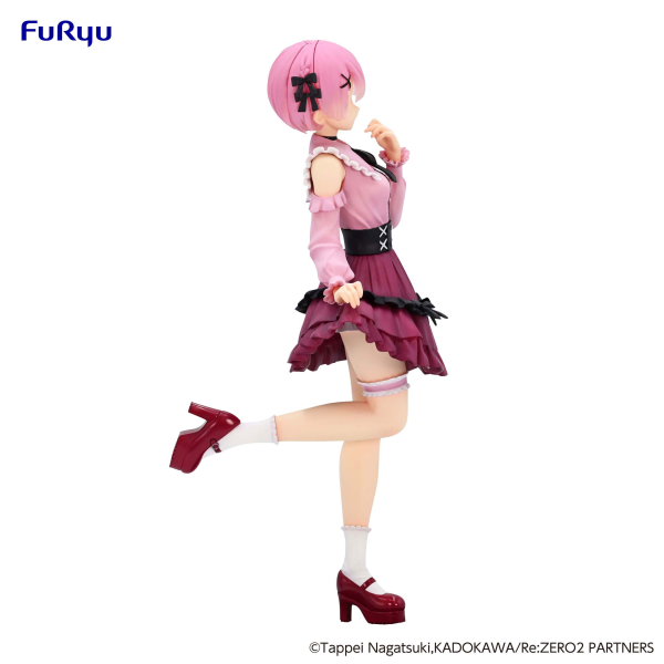 FURYU Corporation Re:ZERO -Starting Life in Another World- Trio-Try-iT Figure -Ram Girly Outfit-