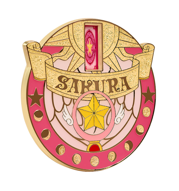 GOOD SMILE COMPANY Cardcaptor Sakura 25th Anniversary Metal Badge: Star Wand | 4580590197244