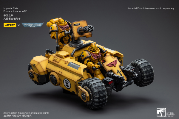 Joy Toy Warhammer 40K-Imperial Fists Primaris Invader ATV