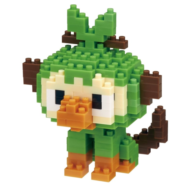 Kawada Grookey "Pokémon", Nanoblock Pokémon Series (Box/12)(4972825216101)(4972825216101)