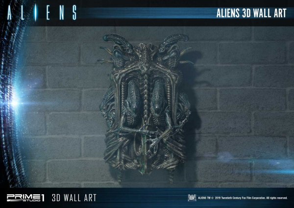 Prime 1 Studio 3D Wall Art Aliens (Film) Aliens 3D Wall Art(4562471908224)(4562471908224)