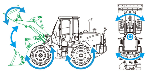 Hasegawa [WM04] 1:35 HITACHI WHEEL LOADER ZW100-6(4967834660045)(4967834660045)