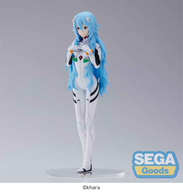 SEGA "EVANGELION: 3.0+1.0 Thrice Upon a Time" SPM Figure "Rei Ayanami" Long Hair Ver.(re-run)