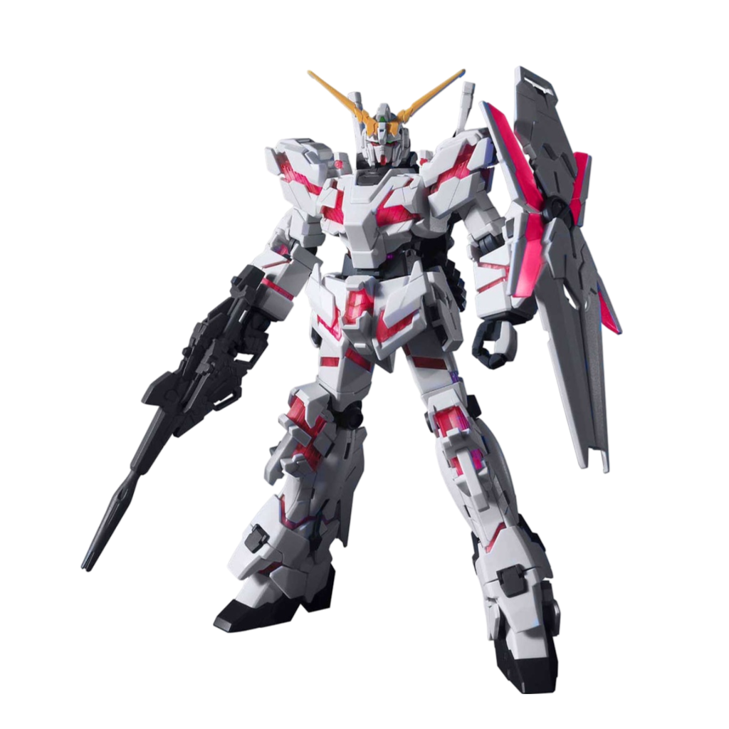 BANDAI Hobby HGUC 1/144 #100 RX-0 Unicorn Gundam (Destroy Mode)