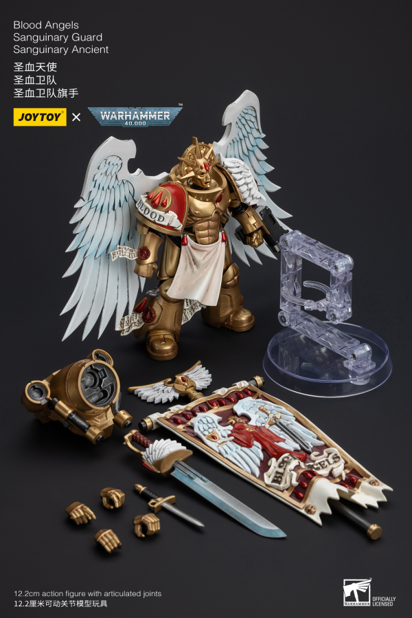 Joy Toy Blood Angels Sanguinary Guard Sanguinary Ancient(6973130376199)(6973130376199)