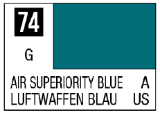 Mr Hobby Mr. Color 74 - Air Superiority Blue (Gloss/Aircraft) | 4973028716719