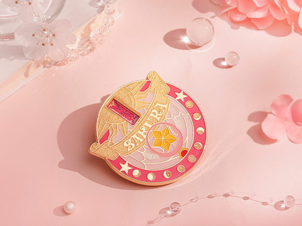 GOOD SMILE COMPANY Cardcaptor Sakura 25th Anniversary Metal Badge: Star Wand | 4580590197244