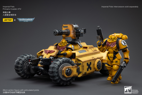 Joy Toy Warhammer 40K-Imperial Fists Primaris Invader ATV