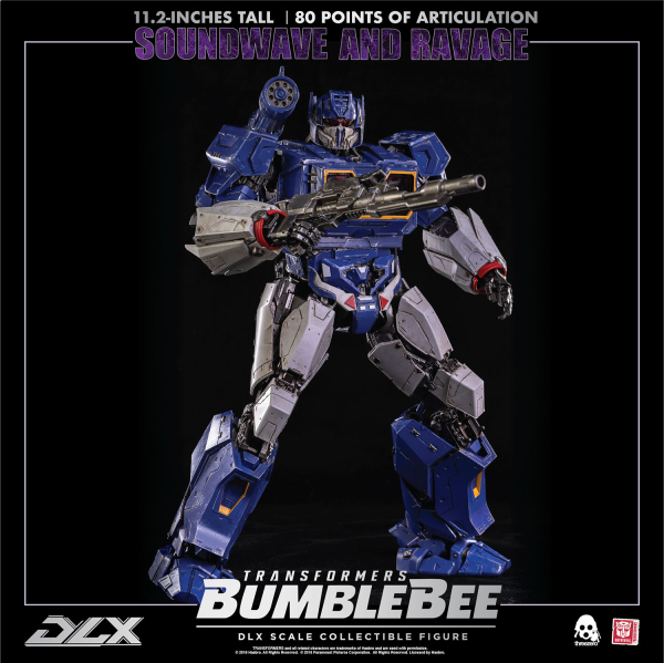 Three Zero Transformers: Bumblebee - DLX Soundwave and Ravage