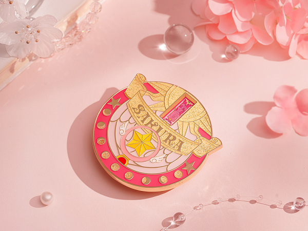 GOOD SMILE COMPANY Cardcaptor Sakura 25th Anniversary Metal Badge: Star Wand | 4580590197244