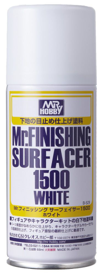 Mr Hobby Mr Finishing Surfacer 1500 White (Aerosol Type)