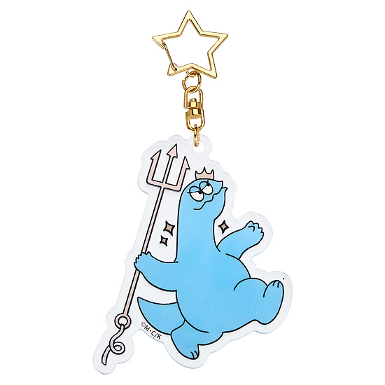 Good Smile Company Gal & Dino Glow-in-the-Dark Acrylic Keychain Javelin Throwing