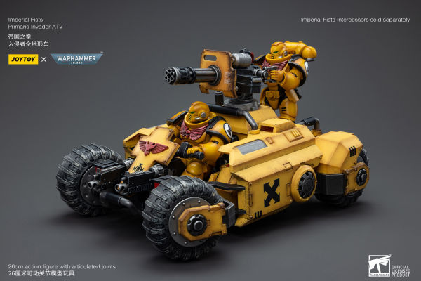 Joy Toy Warhammer 40K-Imperial Fists Primaris Invader ATV