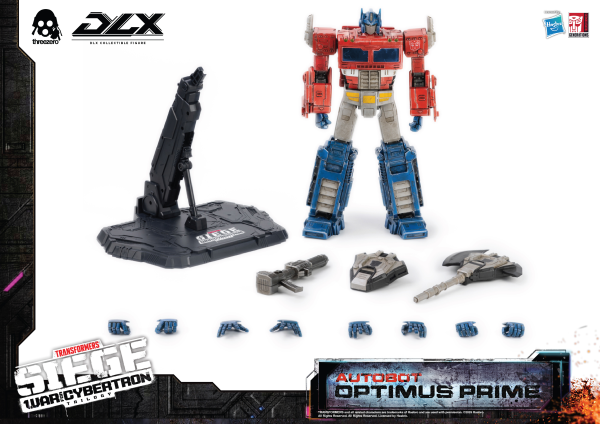 threezero Transformers: War for Cybertron Trilogy - DLX Optimus Prime(4895250816343)(4895250816343)