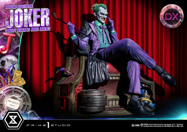 Prime 1 Studio Museum Masterline Batman (Comics) The Joker (Concept Design by Jorge Jimenez) DX Bonus Version | 4580708041216