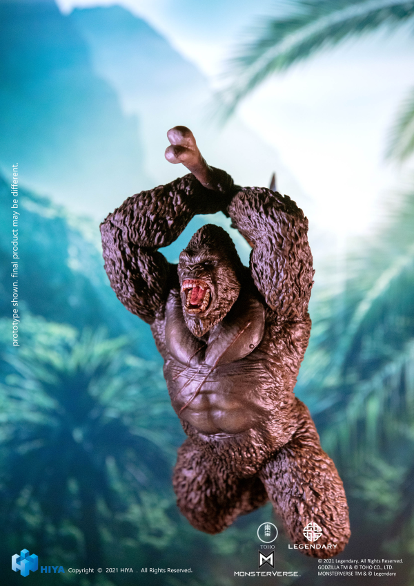 HIYA Toys STYLIST SERIES: "GODZILLA VS KONG" - Kong