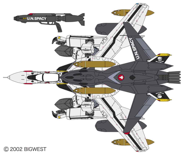 Hasegawa 1/72 VF-0S GERWALK w/GHOST "MACROSS ZERO" | 4967834658899