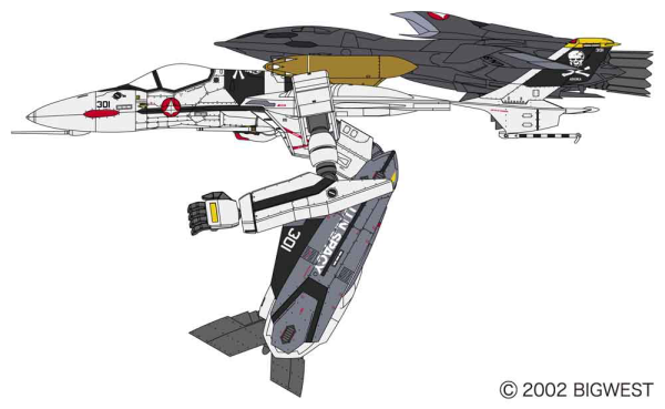 Hasegawa 1/72 VF-0S GERWALK w/GHOST "MACROSS ZERO" | 4967834658899