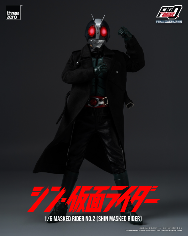 threezero FigZero 1/6 Masked Rider No.2 (SHIN MASKED RIDER)(4895250807969)(4895250807969)