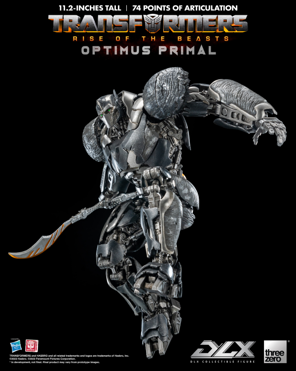 Three Zero Transformers: Rise of the Beasts - DLX Optimus Primal