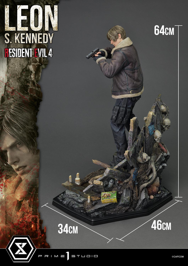 Prime 1 Studio Ultimate Premium Masterline Resident Evil 4 Leon S. Kennedy Bonus Version(4582647120908)(4582647120908)