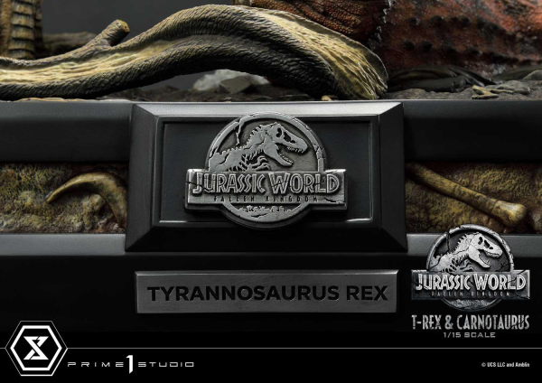 Prime 1 Studio Legacy Museum Collection Jurassic World: Fallen Kingdom (Film) Tyrannosaurus-Rex & Carnotaurus 1/15 scale Deluxe Version | 4580708034874