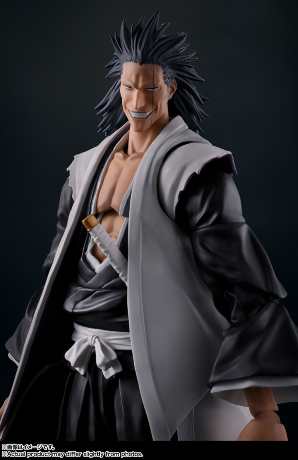 BANDAI Spirits KENPACHI ZARAKI "BLEACH:Thousand-Year Blood War", TAMASHII NATIONS S.H.Figuarts