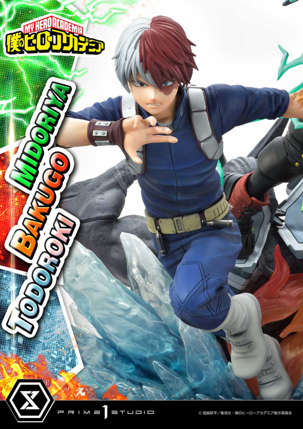 Prime 1 Studio Ultimate Premium Masterline My Hero Academia Midoriya, Bakugo & Todoroki Deluxe Version(4582535945804)(4582535945804)