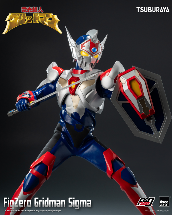 threezero Gridman the Hyper Agent: Revenge of Neo Evil Lord - FigZero Gridman Sigma(4895250815858)(4895250815858)