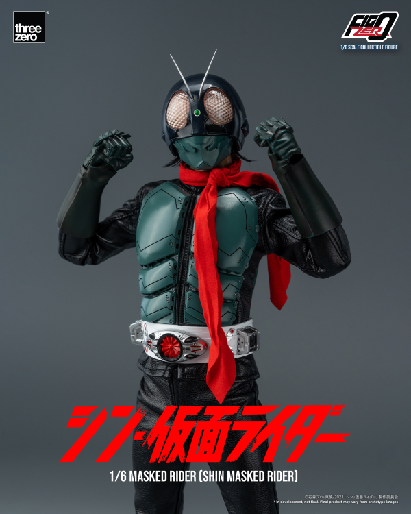 threezero FigZero 1/6 Masked Rider (SHIN MASKED RIDER)(4895250806801)(4895250806801)