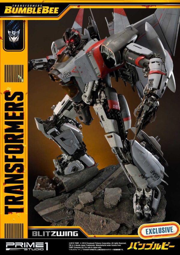 Prime 1 Studio Museum Masterline Transformers: Bumblebee (Film) Blitzwing EX Version | 4562471908088