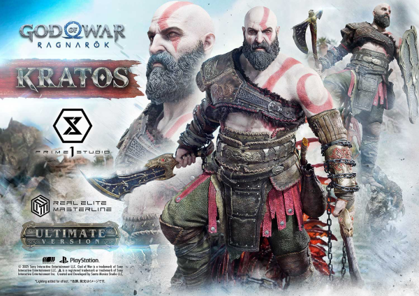 Prime 1 Studio Real Elite Masterline God of War: Ragnarok Kratos Ultimate Version(4582647120793)(4582647120793)