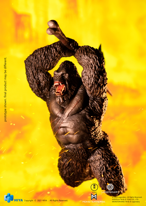 HIYA Toys STYLIST SERIES: "GODZILLA VS KONG" - Kong