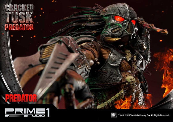 Prime 1 Studio Premium Masterline Predator (Comics) Cracked Tusk Predator | 4562471908118