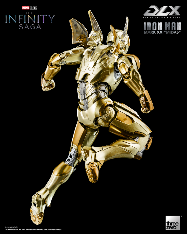 threezero Marvel Studios: The Infinity Saga - DLX Iron Man Mark 21 “Midas”(4895250815452)(4895250815452)