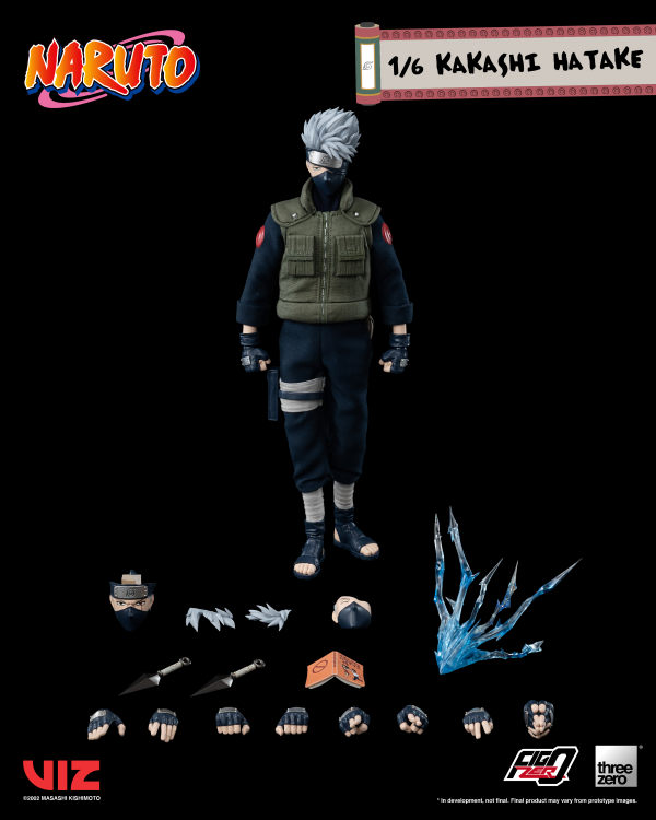 Three Zero NARUTO - FigZero 1/6 Kakashi Hatake