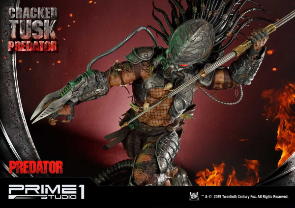 Prime 1 Studio Premium Masterline Predator (Comics) Cracked Tusk Predator | 4562471908118