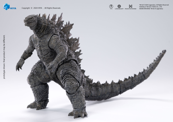 HIYA TOYS Exquisite Basic+ Series None Scale 7 Inch Heat Ray Godzilla Light Ver.(6957534204067)(6957534204067)