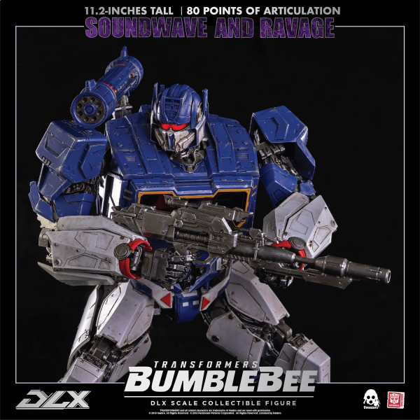 Three Zero Transformers: Bumblebee - DLX Soundwave and Ravage