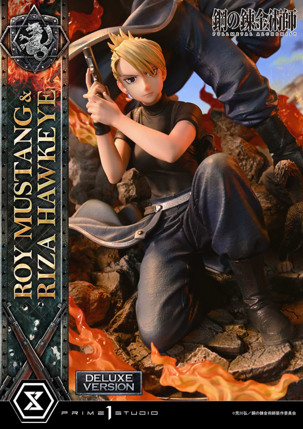 Prime 1 Studio Concept Masterline Fullmetal Alchemist Roy Mustang & Riza Hawkeye DX Bonus Version | 4580708049595